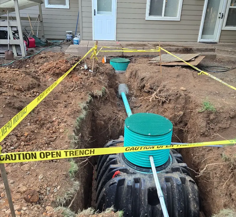 Tank install by Hidden Gem Septic